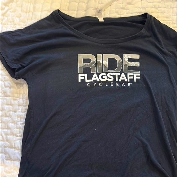 CycleBar Black Graphic T-Shirt - Picture 1 of 3